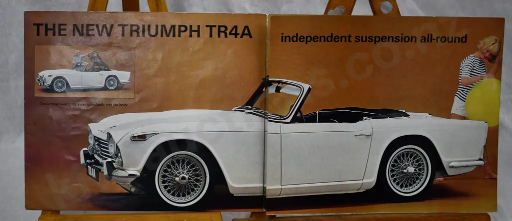 TRIUMPH CAR DEALER BROUCHURES 1960'S Image 1++