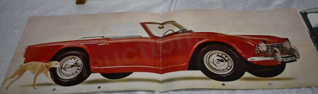 TRIUMPH CAR DEALER BROUCHURES 1960'S Image 1++