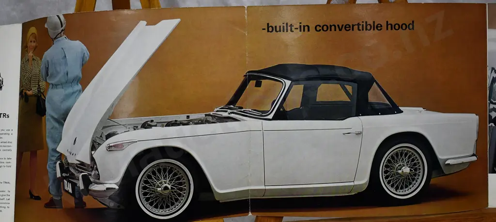TRIUMPH CAR DEALER BROUCHURES 1960'S Image 1++