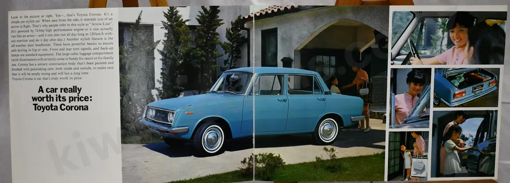 TOYOTA MAZDA CAR DEALER BROUCHURES 1960'S Image 1++