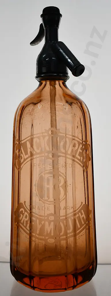 BLACKMORES GREYMOUTH APRICOT SODA SYPHON Image 1++
