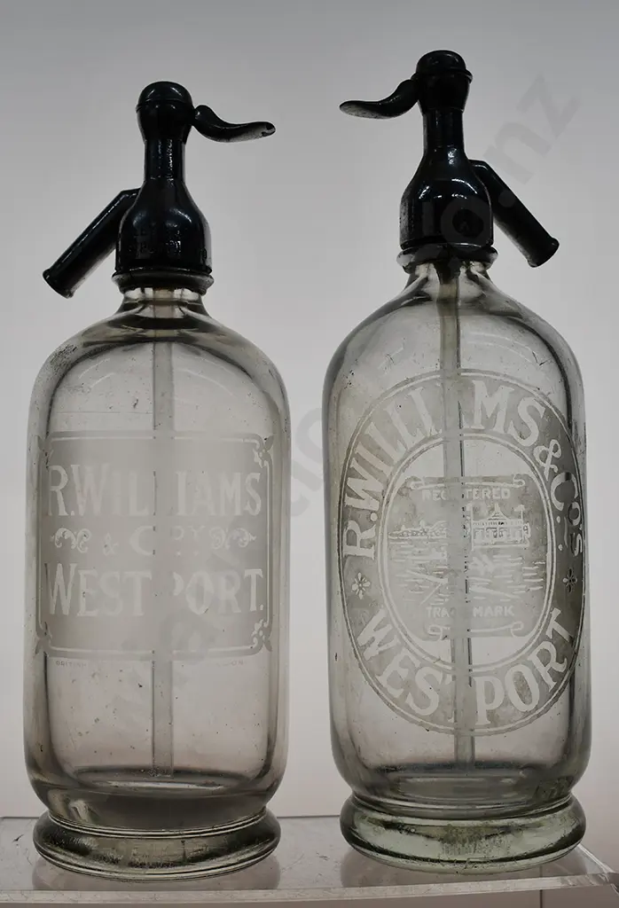 WILLIAMS WESTPORT, SODA SYPHONS Image 1++