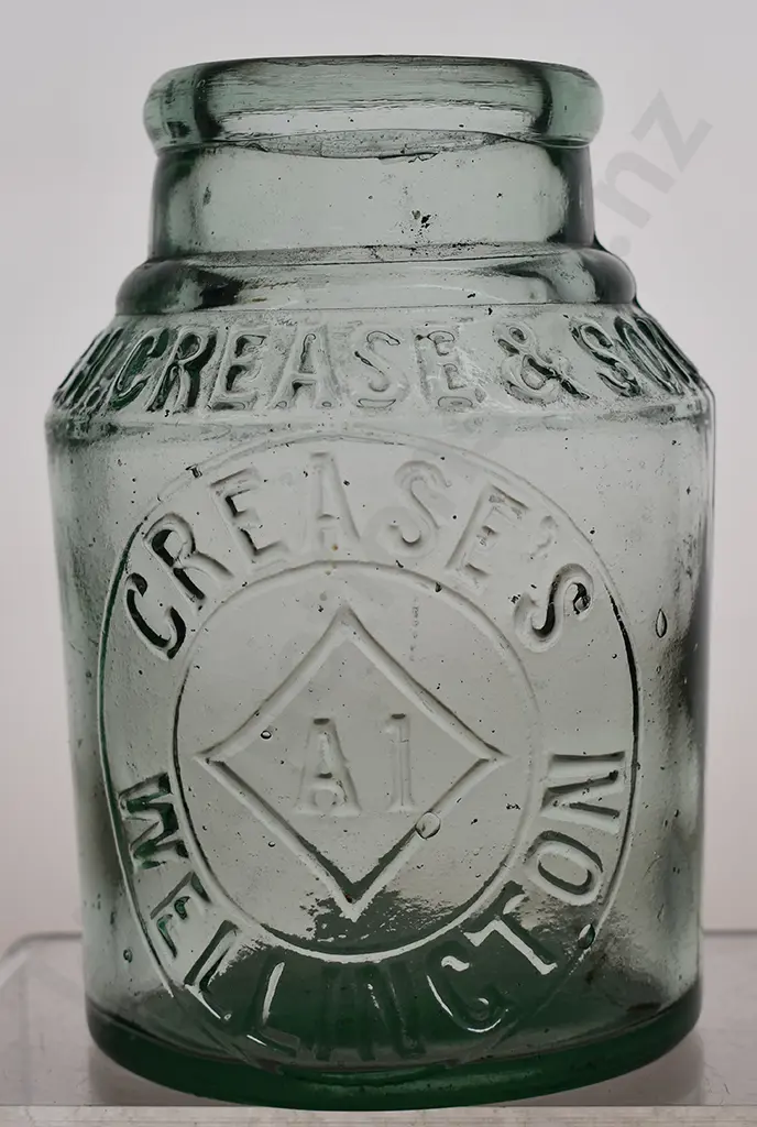 K BRAND NELSON, CREASES WELLINGTON JAM JARS Image 1++