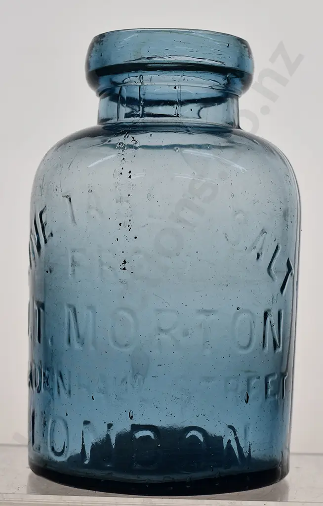 MORTON LONDON SALT POT, BLUE Image 1++