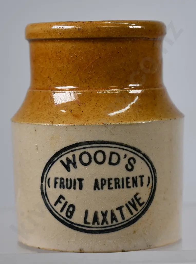 WOOD'S FIG LAXITIVE FRUIT APERIENT Image 1++