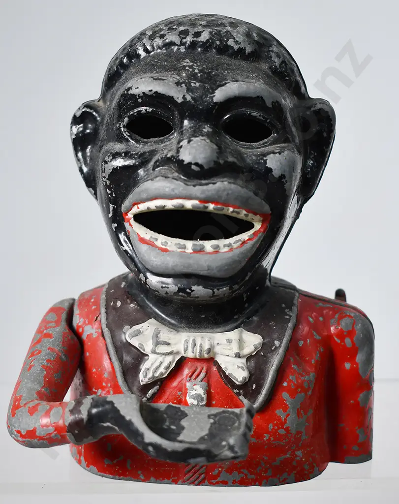 GREEDY N****R BOY MONEY BANK Image 1++