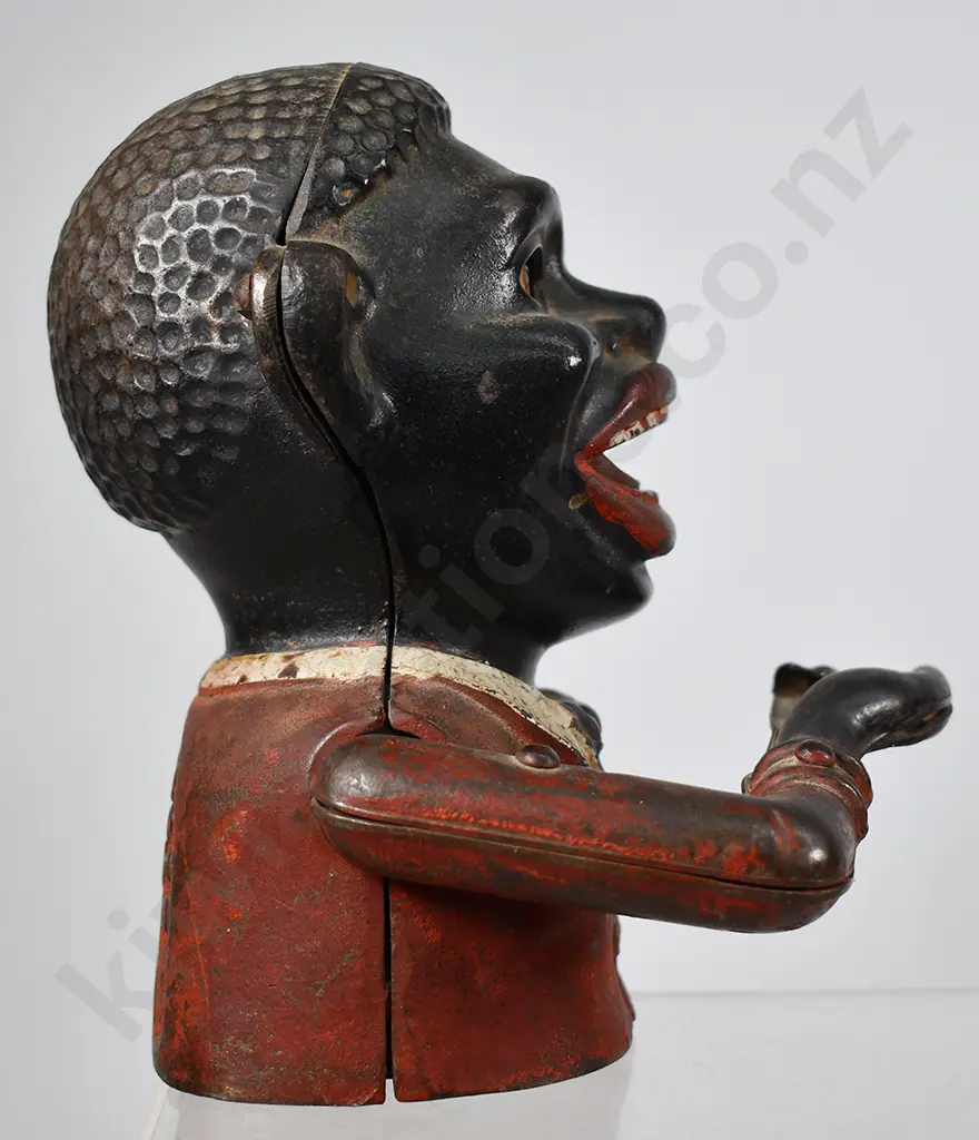 CAST IRON JOLLY NI**ER BANK Image 1++