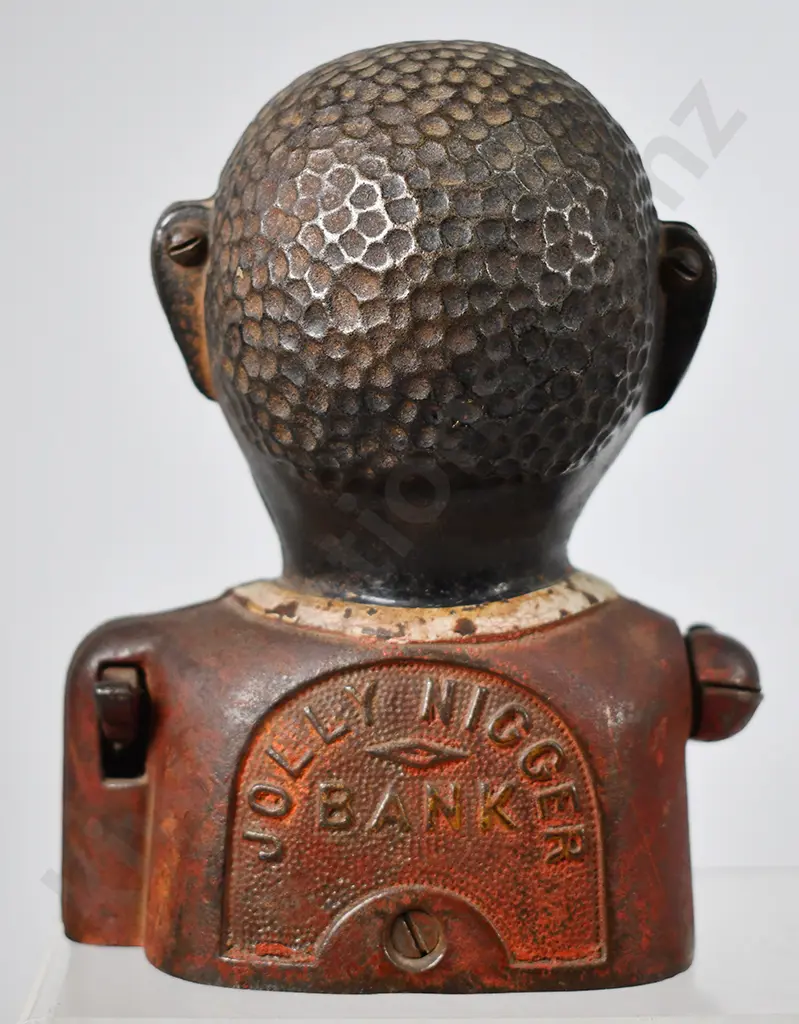 CAST IRON JOLLY NI**ER BANK Image 1++