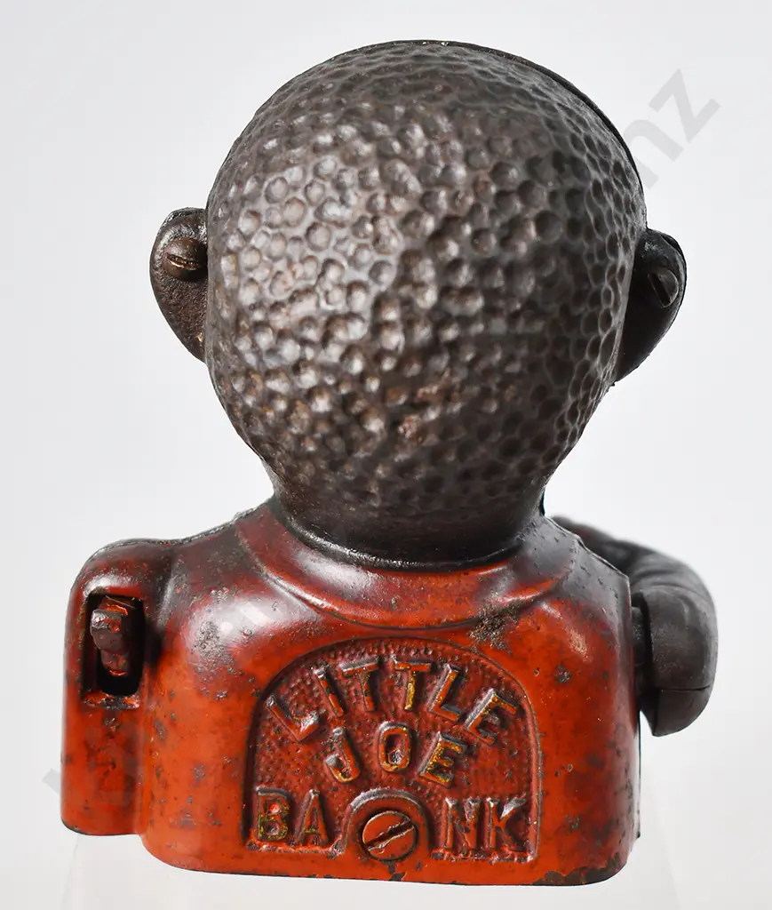 LITTLE JOE CAST IRON MONEY BANK Image 1++