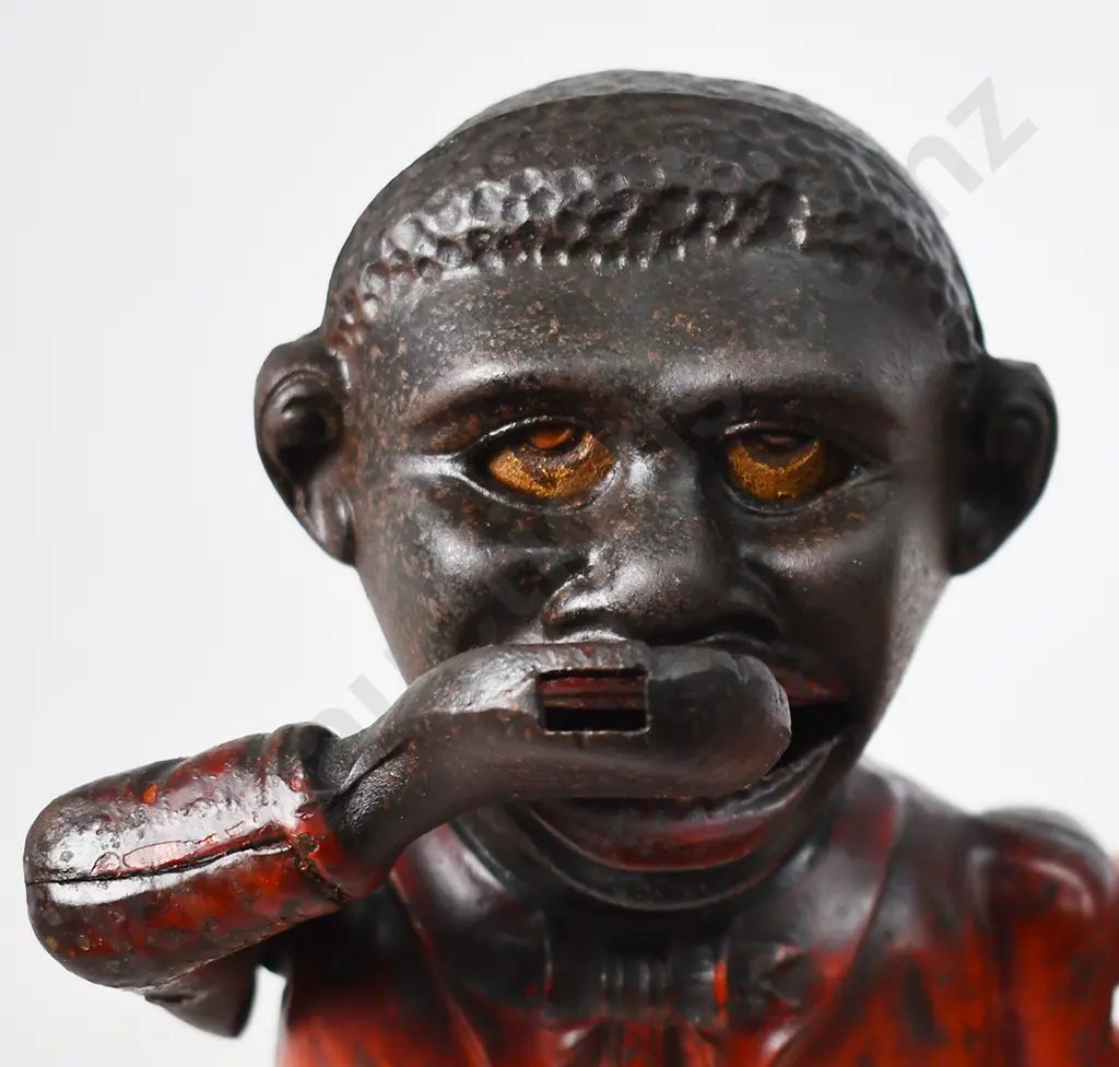 LITTLE JOE CAST IRON MONEY BANK Image 1++