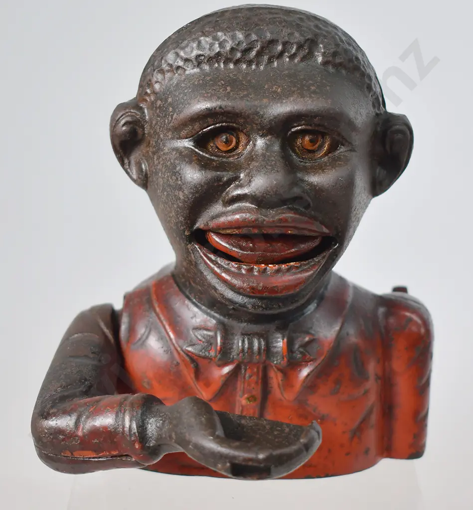 LITTLE JOE CAST IRON MONEY BANK Image 1++