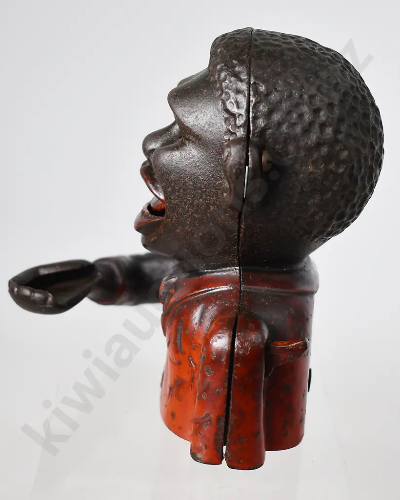 LITTLE JOE CAST IRON MONEY BANK Image 1++