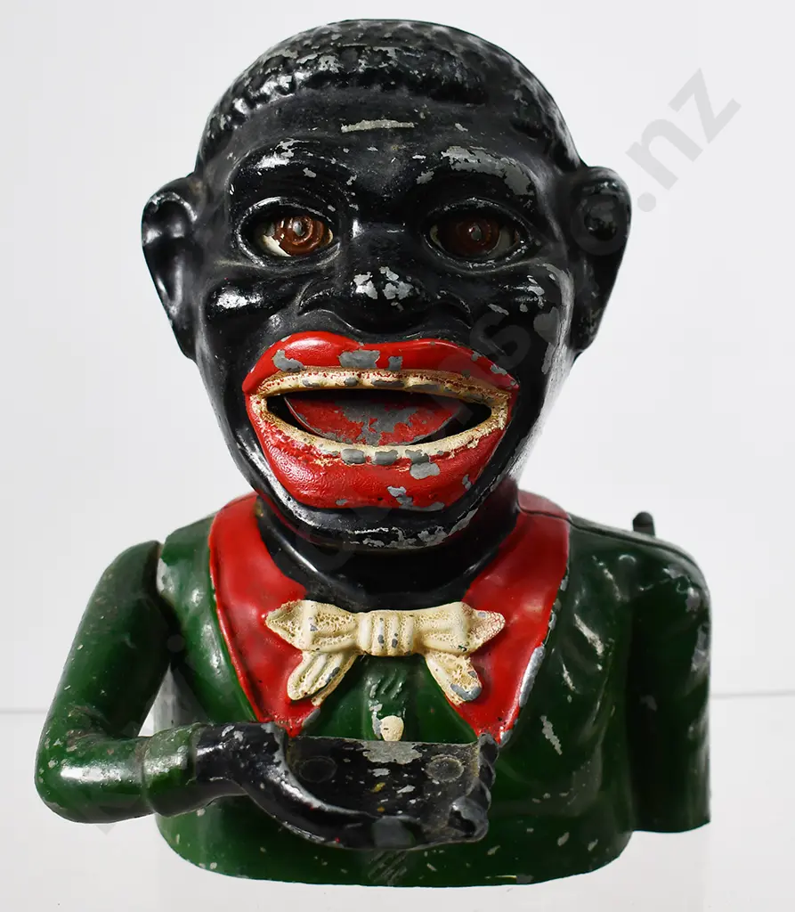 GREEDY N****R BOY MONEY BANK Image 1++