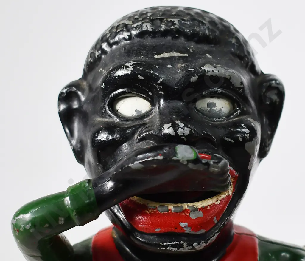 GREEDY N****R BOY MONEY BANK Image 1++