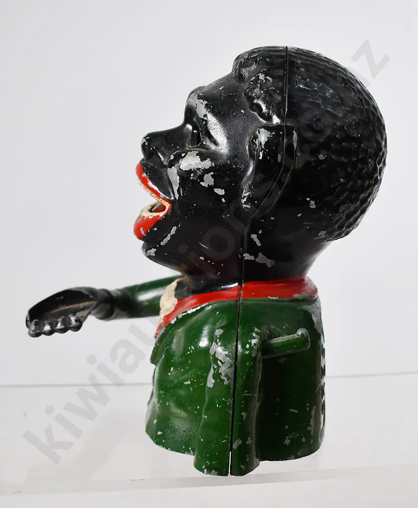 GREEDY N****R BOY MONEY BANK Image 1++
