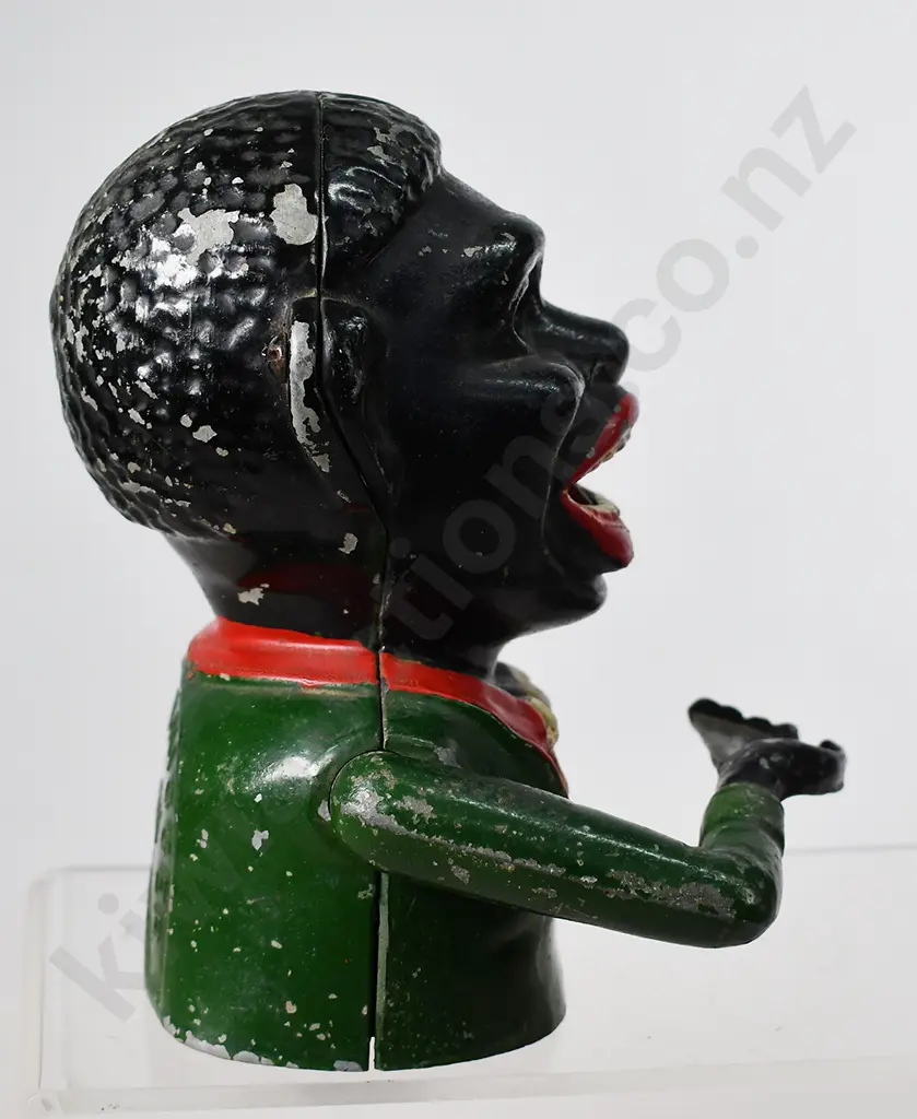 GREEDY N****R BOY MONEY BANK Image 1++