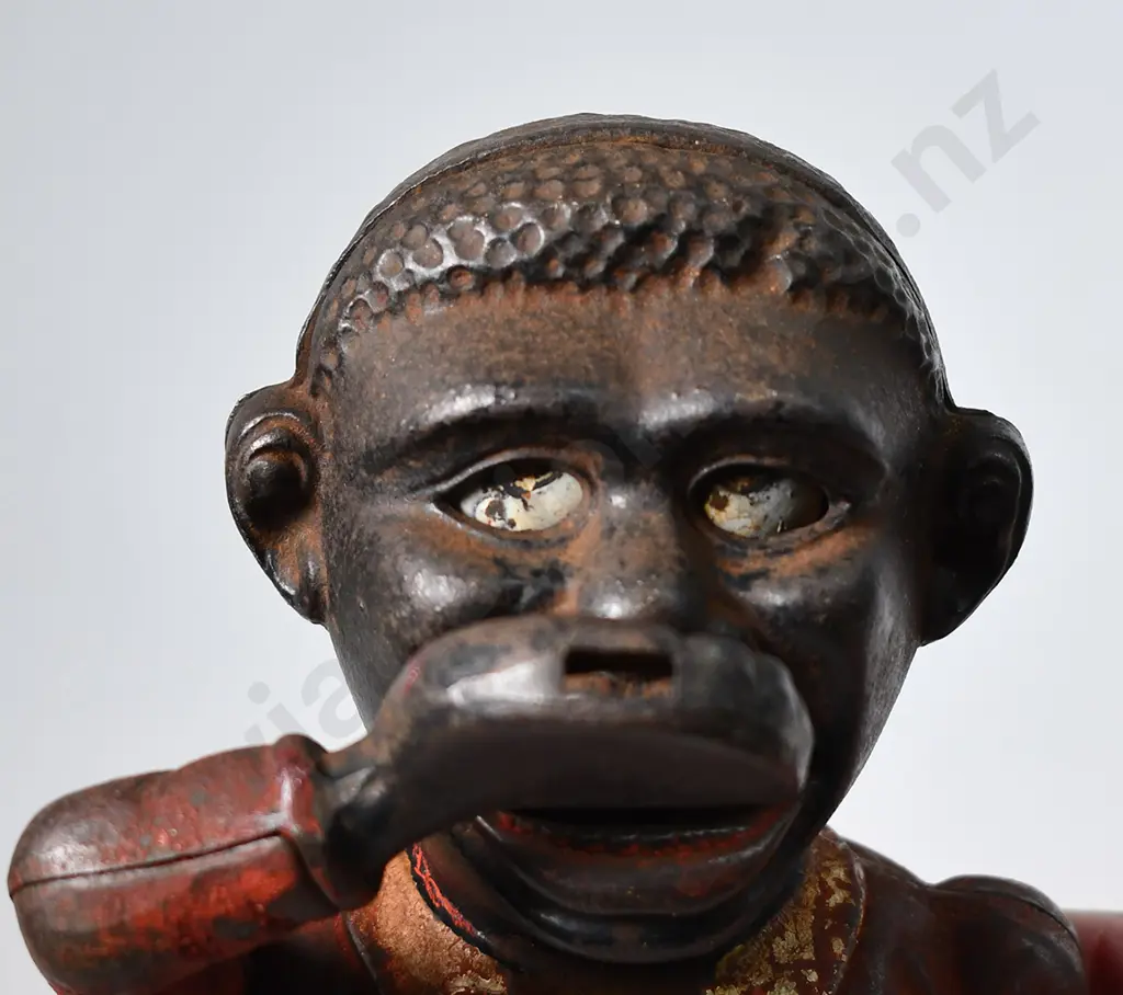 LITTLE JOE CAST IRON MONEY BANK Image 1++