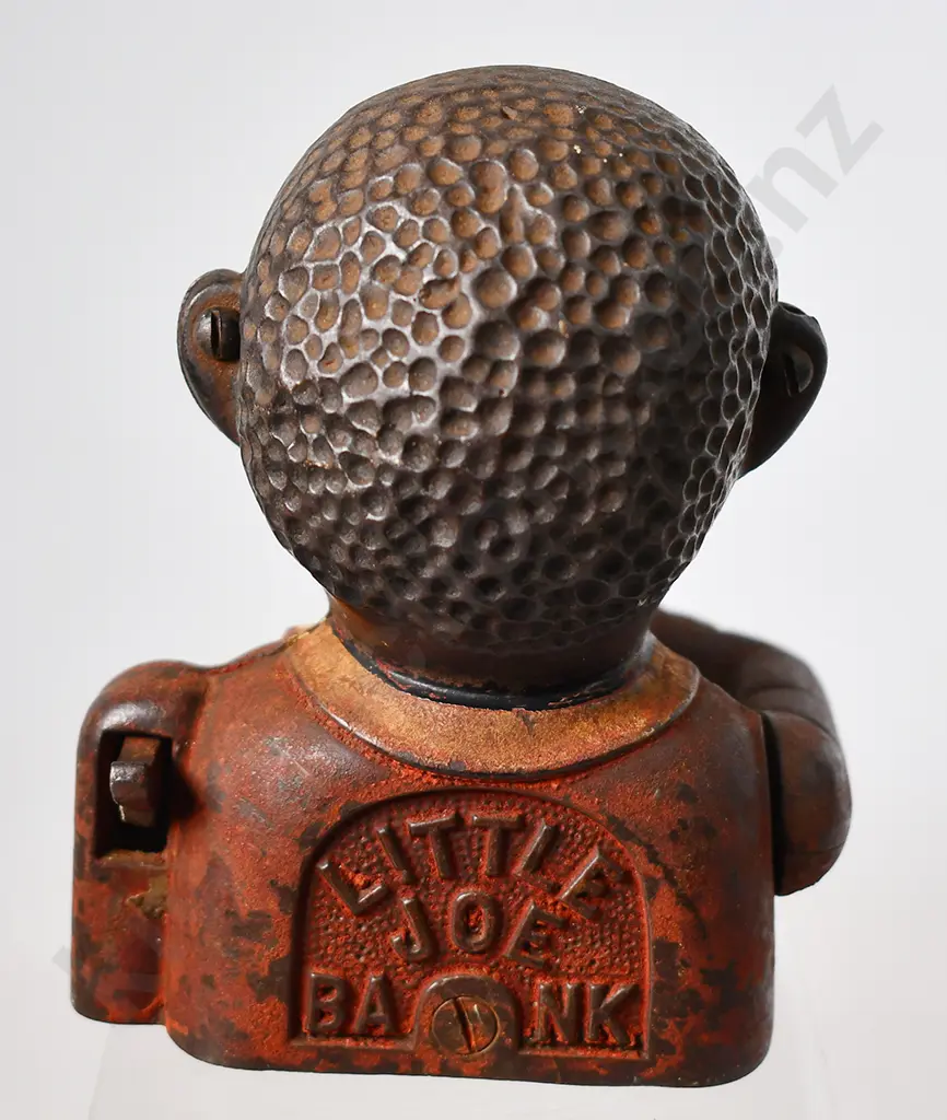 LITTLE JOE CAST IRON MONEY BANK Image 1++