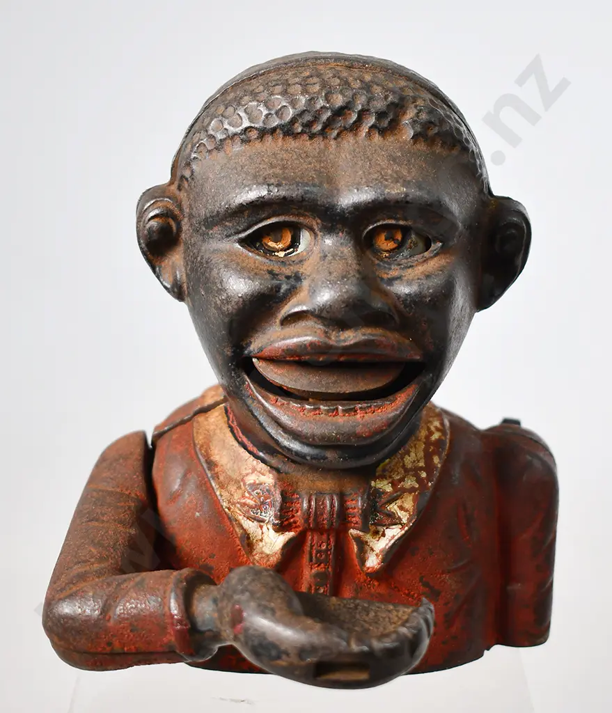 LITTLE JOE CAST IRON MONEY BANK Image 1++