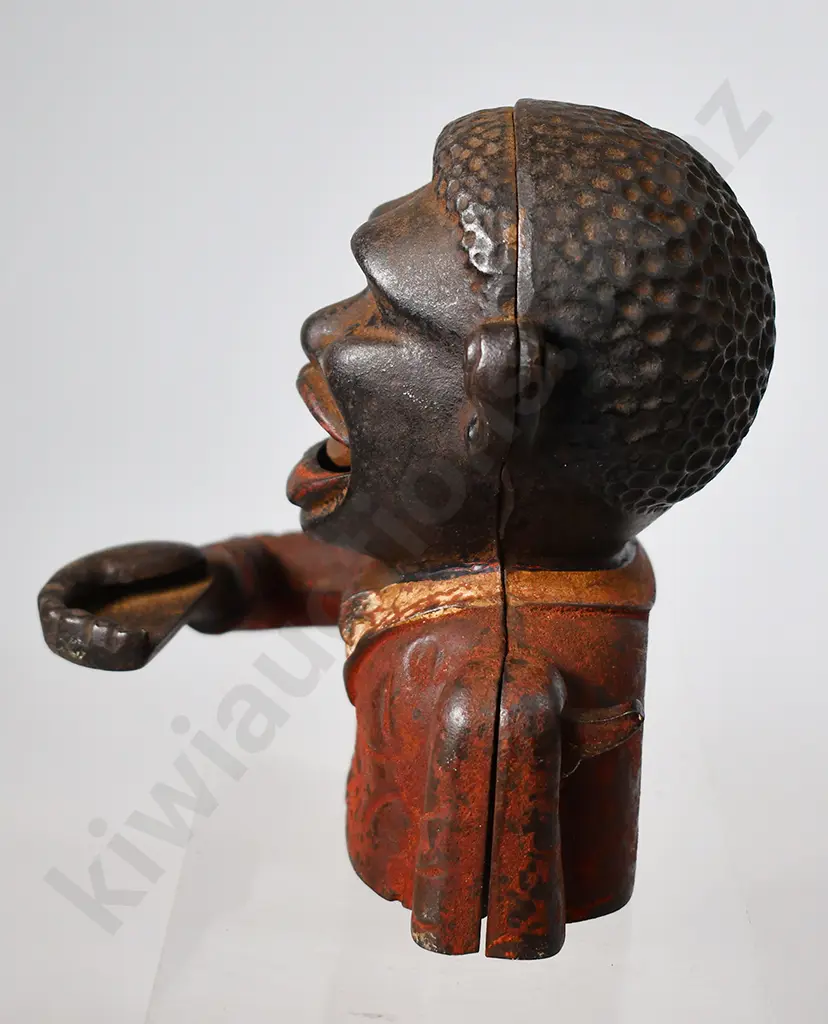 LITTLE JOE CAST IRON MONEY BANK Image 1++