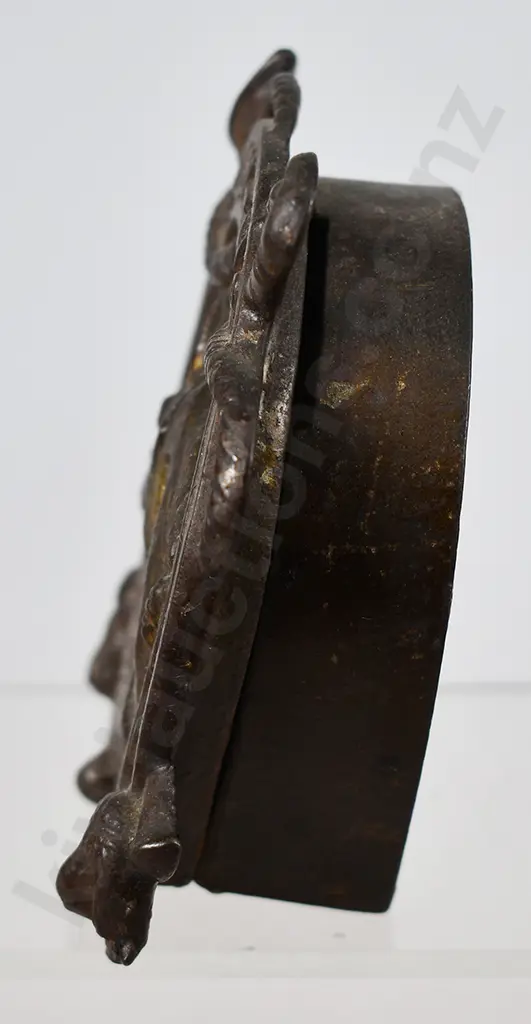 CAST IRON TALLY-HO STILL MONEY BANK Image 1++