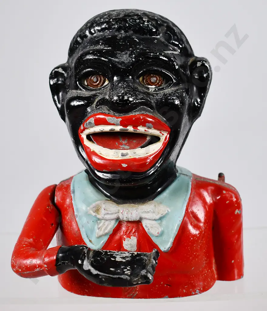 GREEDY N****R BOY MONEY BANK Image 1++