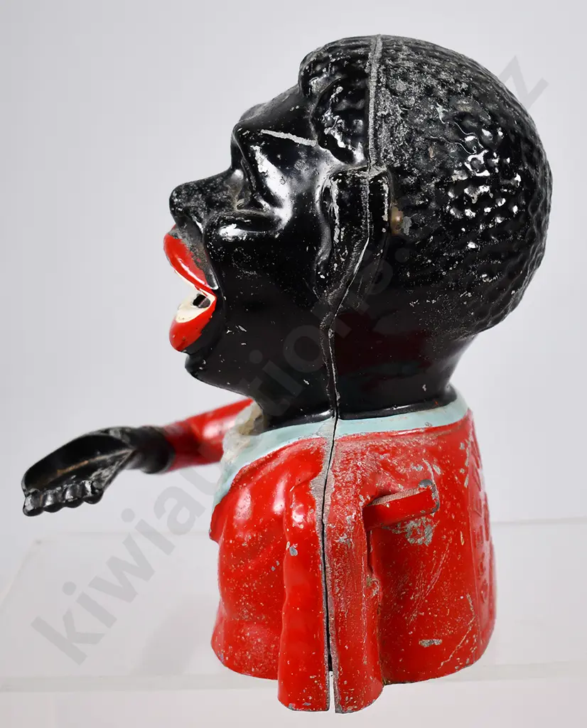 GREEDY N****R BOY MONEY BANK Image 1++