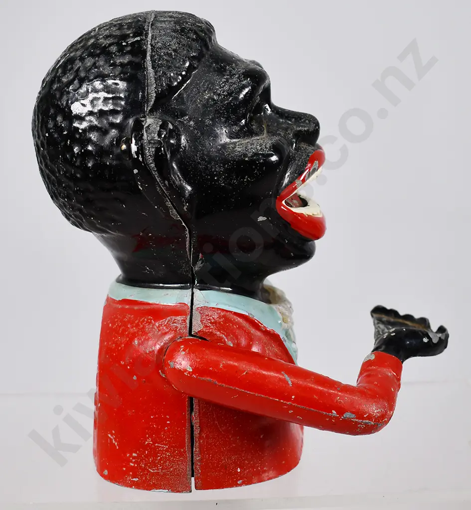 GREEDY N****R BOY MONEY BANK Image 1++