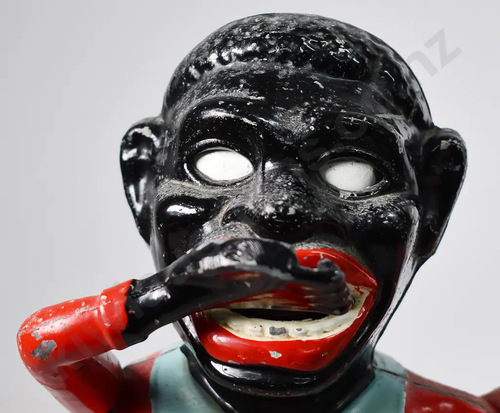 GREEDY N****R BOY MONEY BANK Image 1++