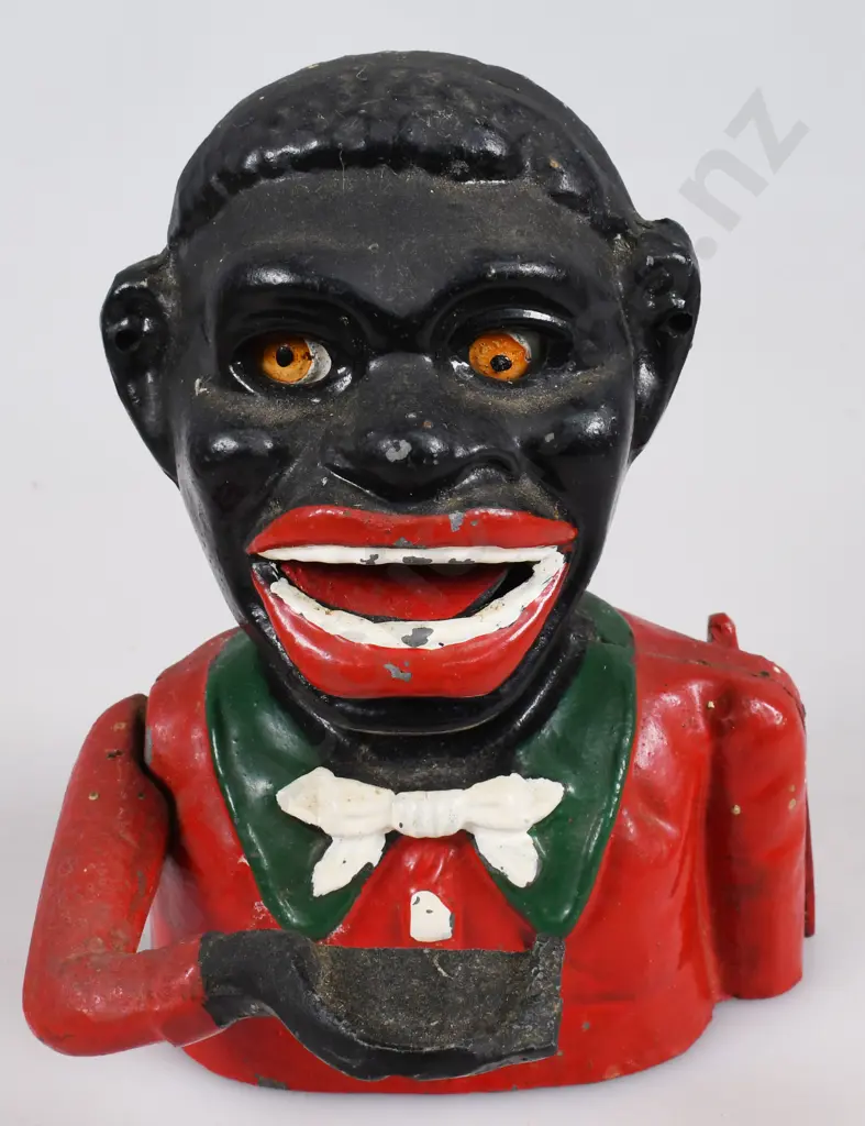 GREEDY N****R BOY MONEY BANK Image 1++