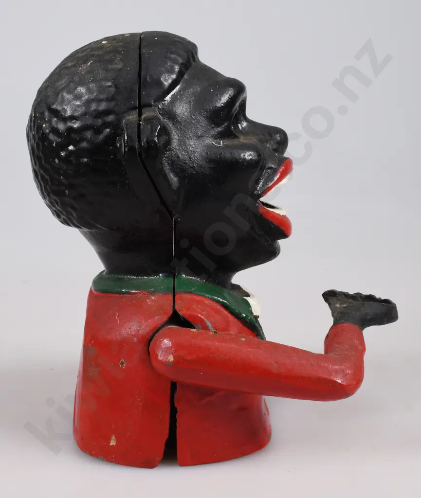 GREEDY N****R BOY MONEY BANK Image 1++