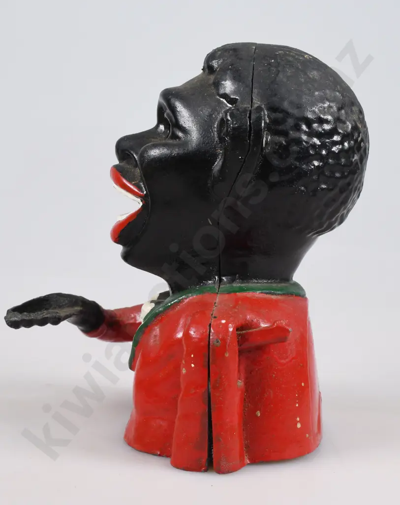 GREEDY N****R BOY MONEY BANK Image 1++