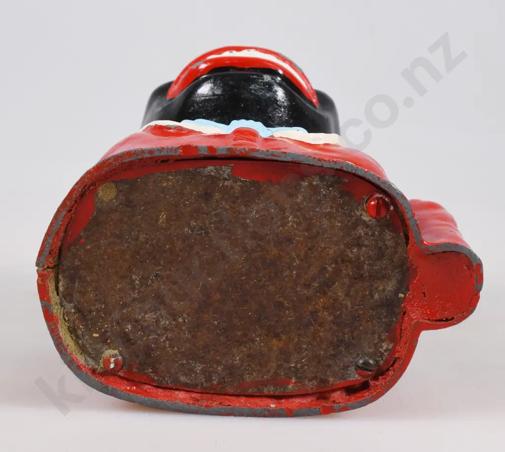 GREEDY N****R BOY MONEY BANK DOOR STOP Image 1++