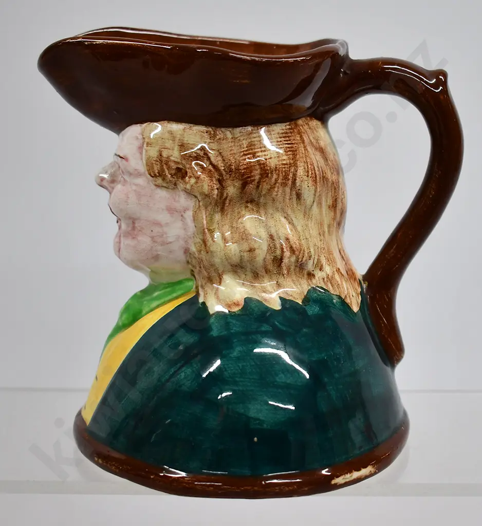 CROWN LYNN HAND PAINTED GLAZED TOBY JUG Image 1++