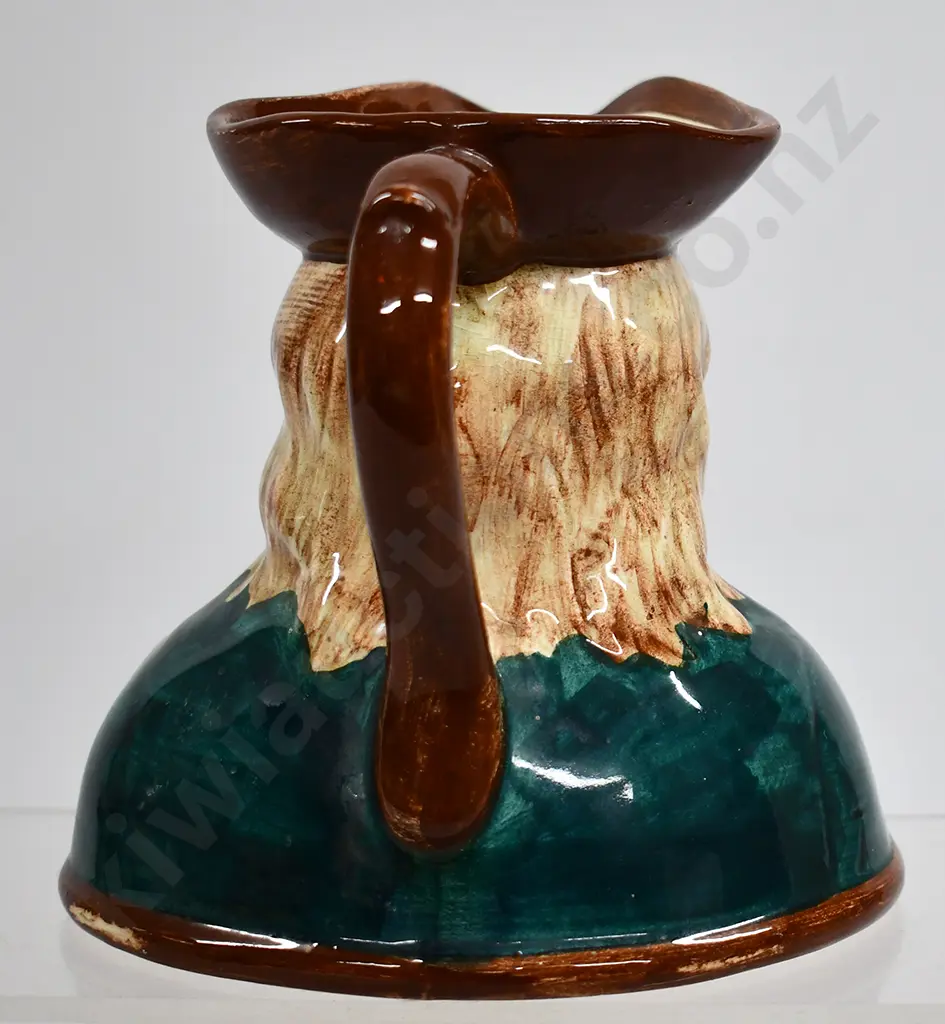 CROWN LYNN HAND PAINTED GLAZED TOBY JUG Image 1++