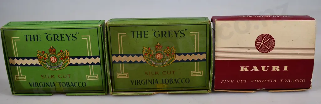 NZ CARDBOARD TOBACCO PACKETS Image 1++