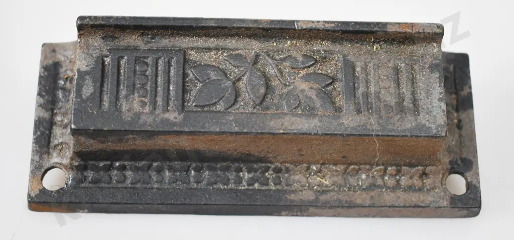 CAST IRON VICTORIAN RIM LOCK Image 1++