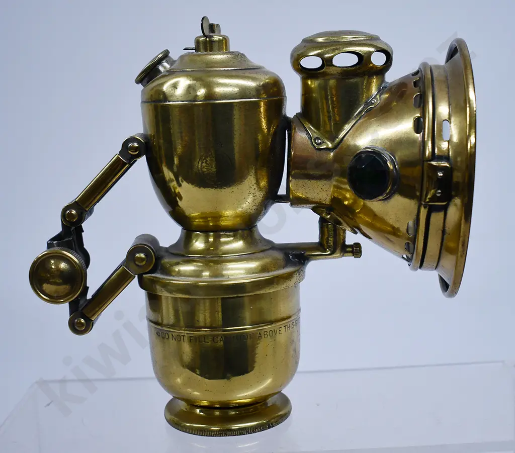 CARBIDE BRASS BIKE LAMP Image 1++