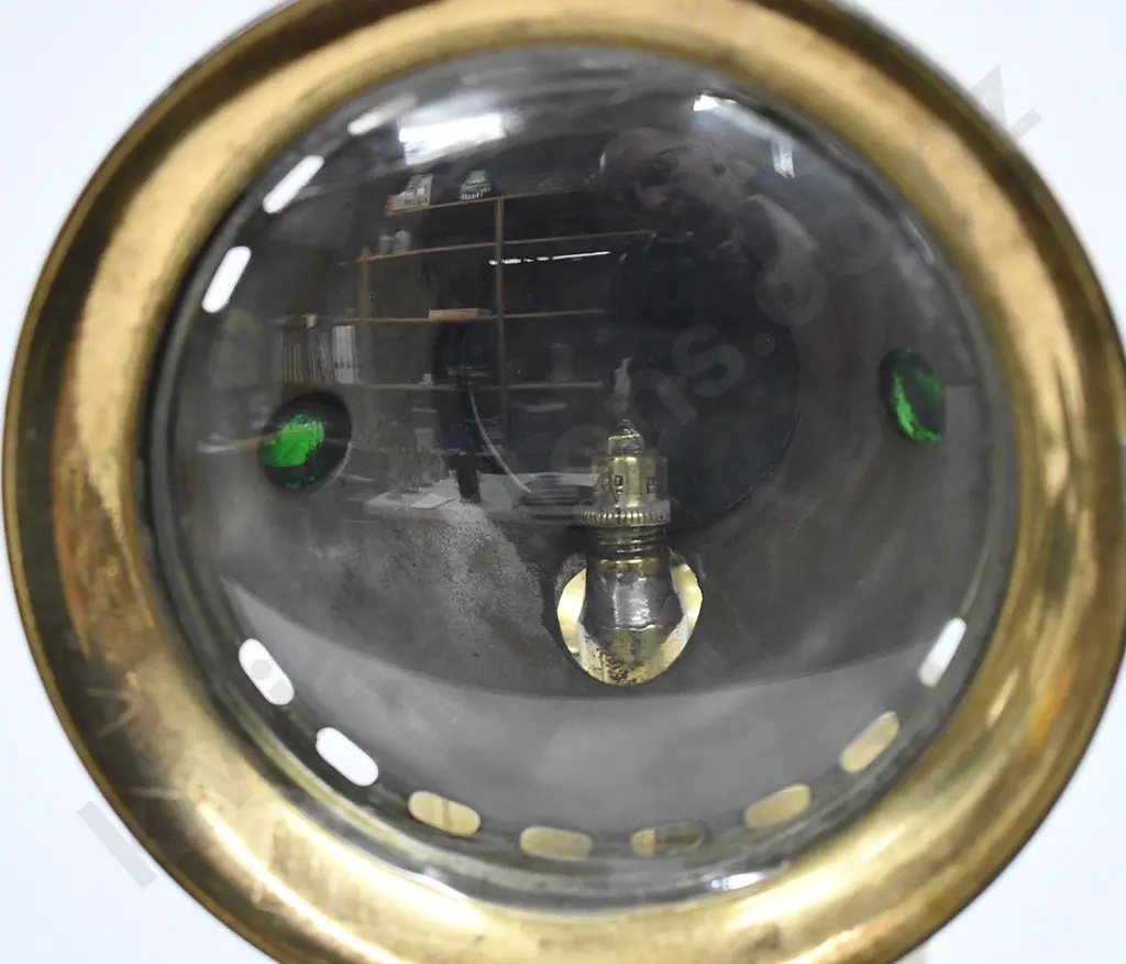 CARBIDE BRASS BIKE LAMP Image 1++