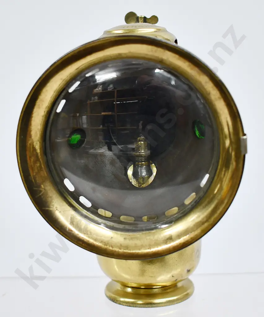CARBIDE BRASS BIKE LAMP Image 1++