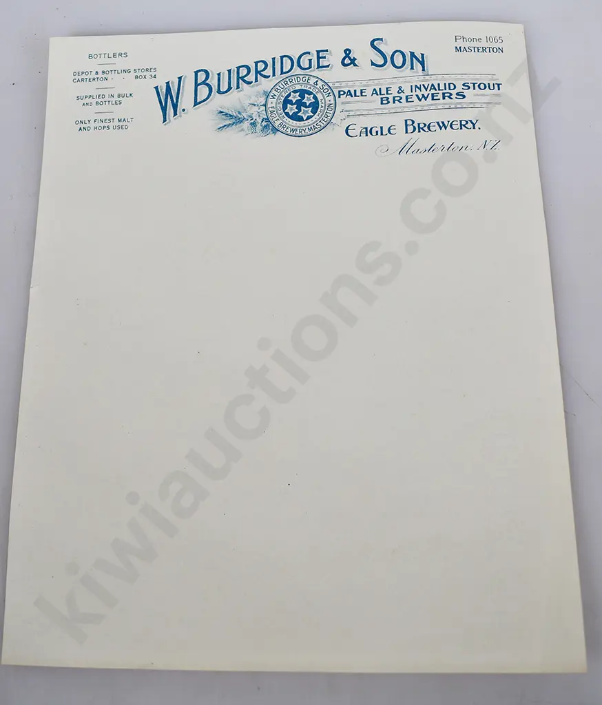 BURRIDGE MASTERTON, MENNIE & DEY, SIMMONDS & OSOBRNE EPHEMERA Image 1++