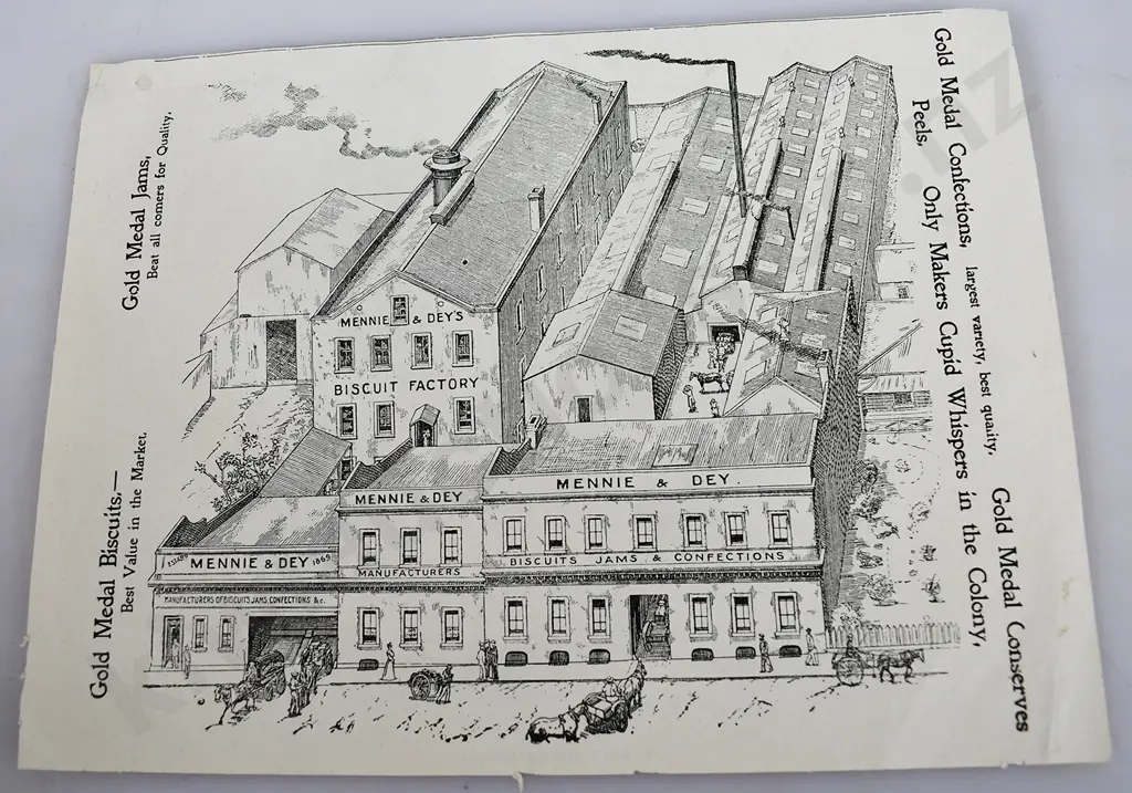 BURRIDGE MASTERTON, MENNIE & DEY, SIMMONDS & OSOBRNE EPHEMERA Image 1++