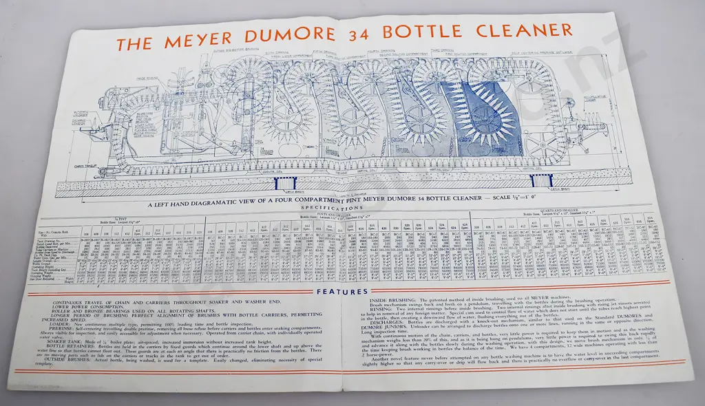 CROWN CORK, BOTTLE CLEANER CATALOGUES AND LETTERS TO THOMSON & LEWIS Image 1++