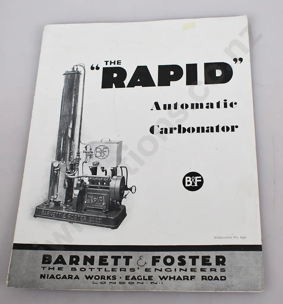 VINTAGE BOTTLING MACHINERY CATALOGUES Image 1++
