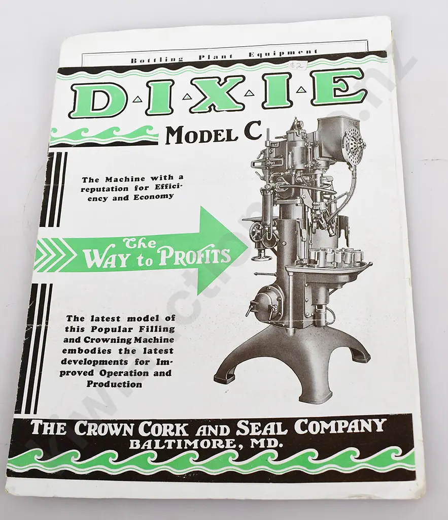 VINTAGE BOTTLING MACHINERY CATALOGUES Image 1++
