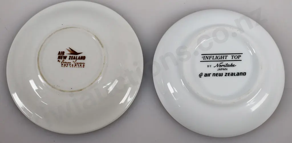 AIR NEW ZEALAND DISHES, CROWN LYNN, NORITAKE CHINA Image 1++
