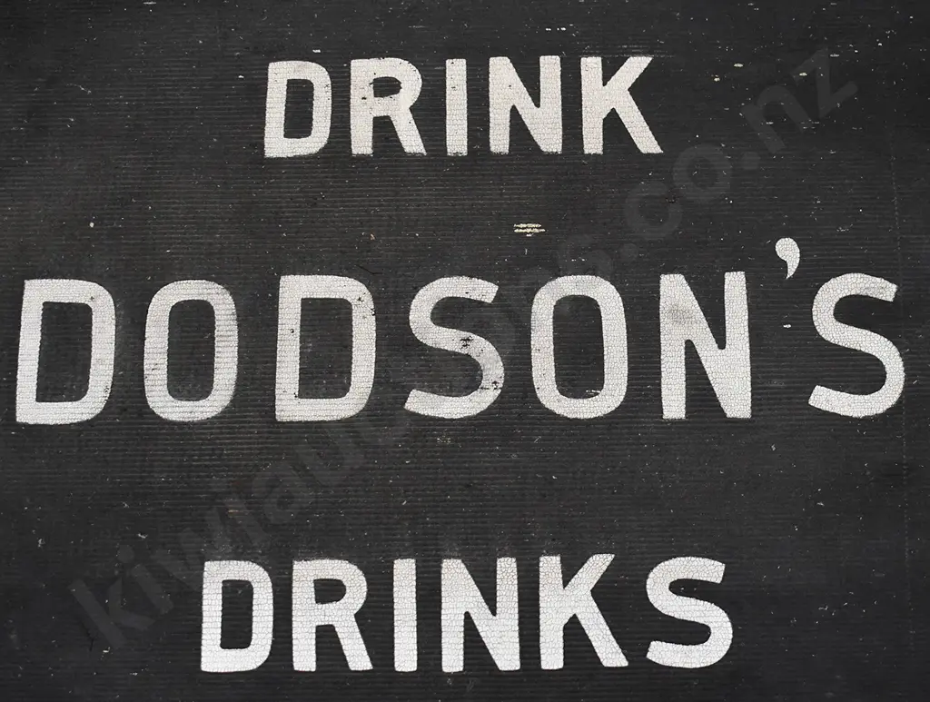 DRINK DODSON'S DRINKS RUBBER MAT Image 1++