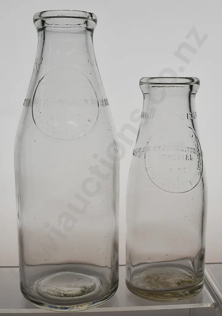 TAIERI & PENINSULA MILK CO DUNEDIN BOTTLES Image 1++