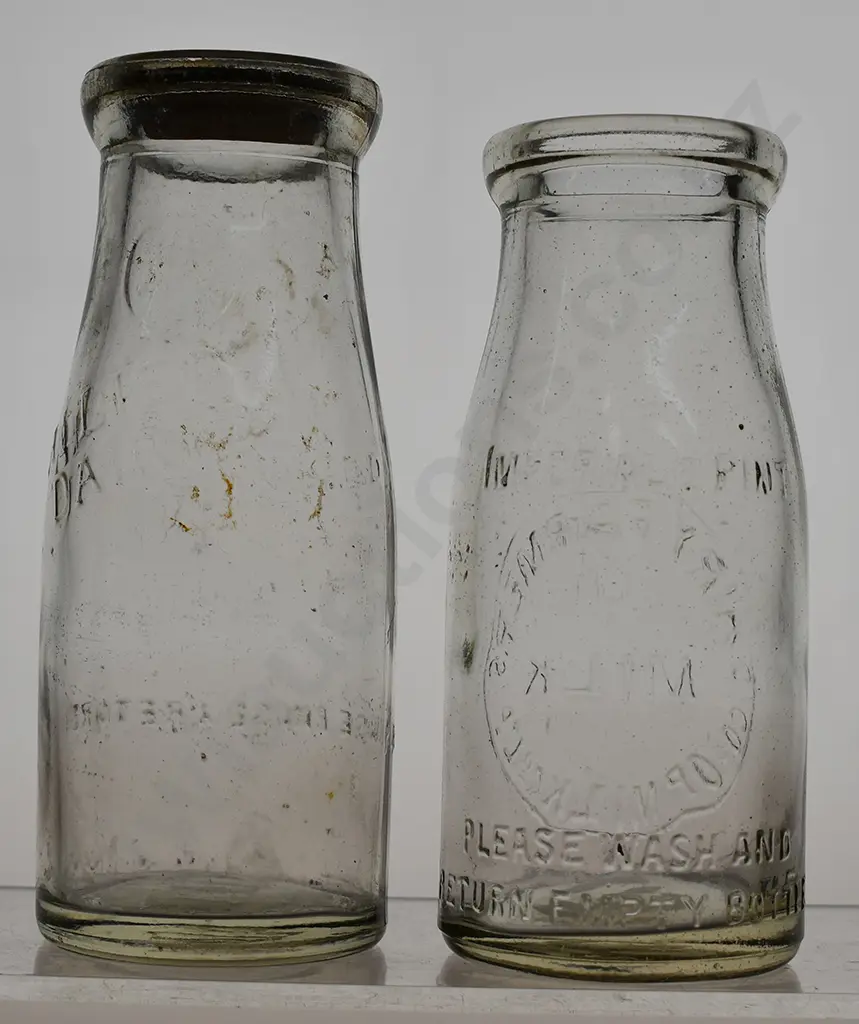 AUSTRALIAN MILK BOTTLES Image 1++