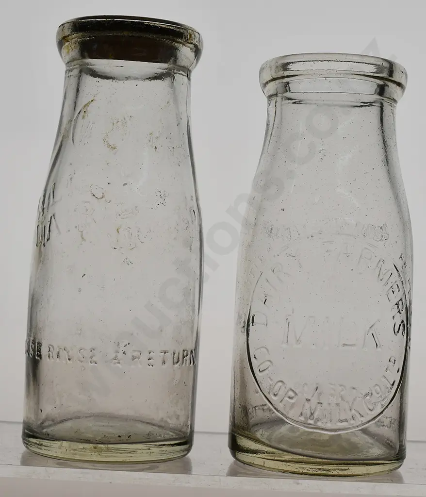 AUSTRALIAN MILK BOTTLES Image 1++